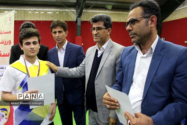 مسابقات قهرمانی تنیس روی میز دانش آموزان استان بوشهر
