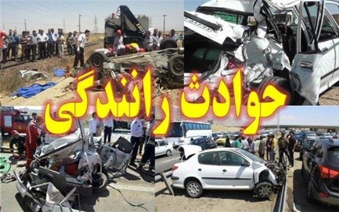 ۹ کشته و ۱۹ مصدوم در واژگونی اتوبوس در مبارکه اصفهان