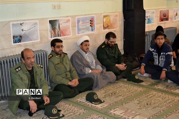 آیین عزاداری و سوگواری حضرت فاطمه زهرا(س) در دبیرستان مومنین