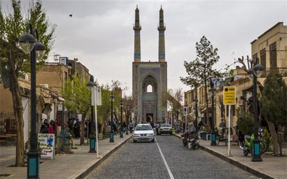 پیاده راه هایی برای پذیرایی در یزد