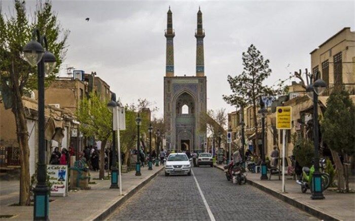 پیاده راه هایی برای پذیرایی در یزد