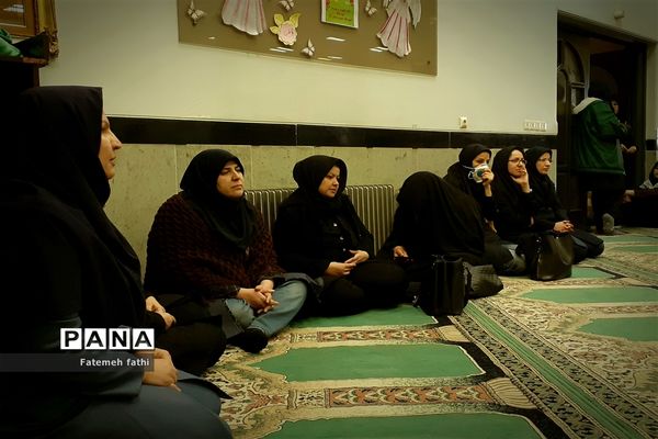 مراسم سوگواری ایام فاطمیه در مدارس چهاردانگه