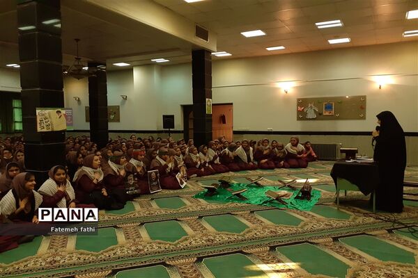 مراسم سوگواری ایام فاطمیه در مدارس چهاردانگه