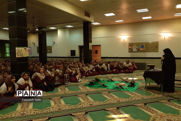 مراسم سوگواری ایام فاطمیه در مدارس چهاردانگه