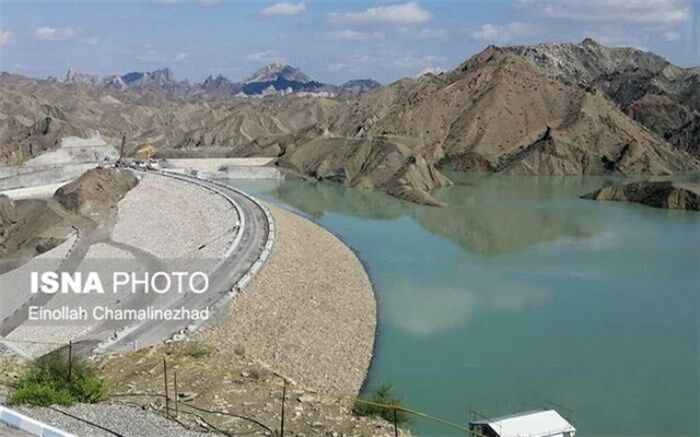 آبگیری سد تازه‌احداث «سرنی» در پی بارندگی اخیر+ویدئو