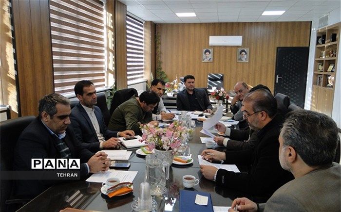 جلسه بررسی روند اجرای طرح شهاب منطقه 12