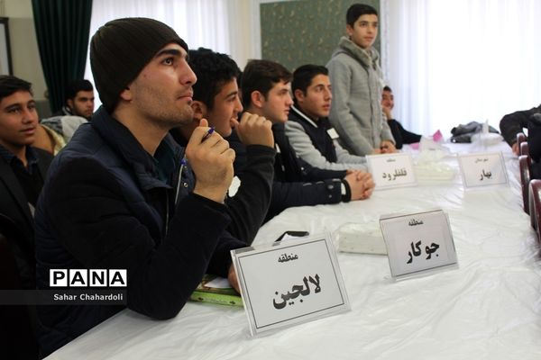 افتتاحیه دهمین دوره انتخابات مجلس و شورای دانش آموزی همدان