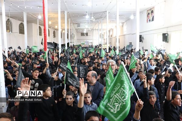 پویش دانش آموزی نوگلان فاطمی در آباده