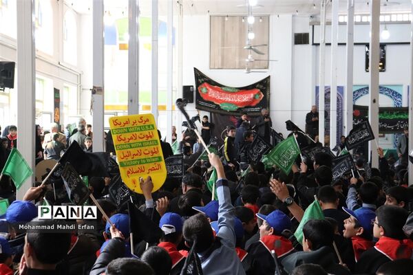 پویش دانش آموزی نوگلان فاطمی در آباده