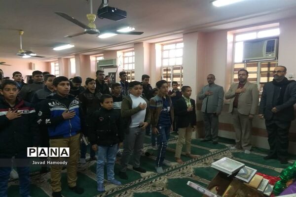 برگزاری مسابقات قرآن،عترت و نمازمرحله شهرستانی  دانش آموزان متوسطه اول ودوم حمیدیه