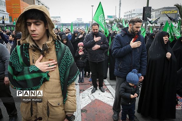 اجتماع عاشورای فاطمی در میدان هفت تیر