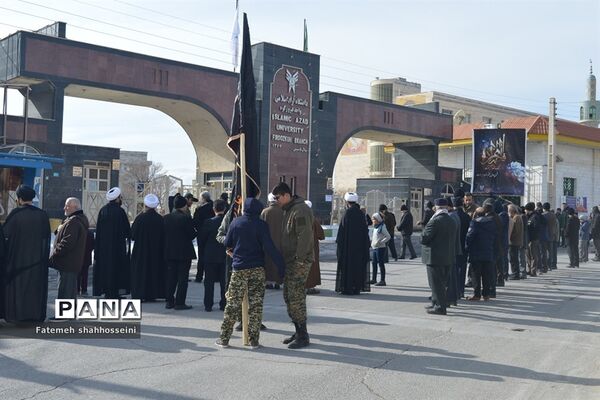 عزاداران فاطمی در شهرستان فیروزکوه