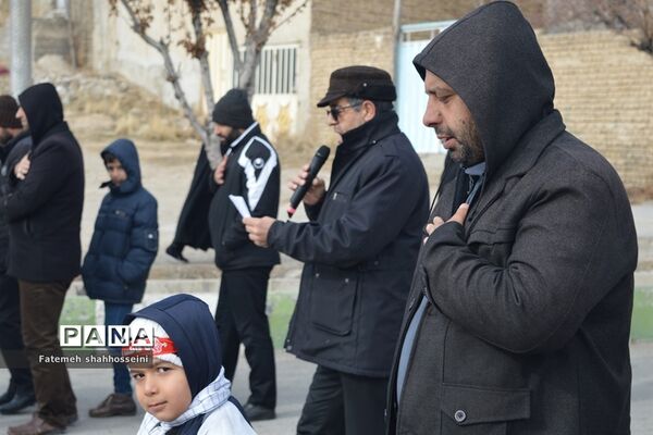 عزاداران فاطمی در شهرستان فیروزکوه
