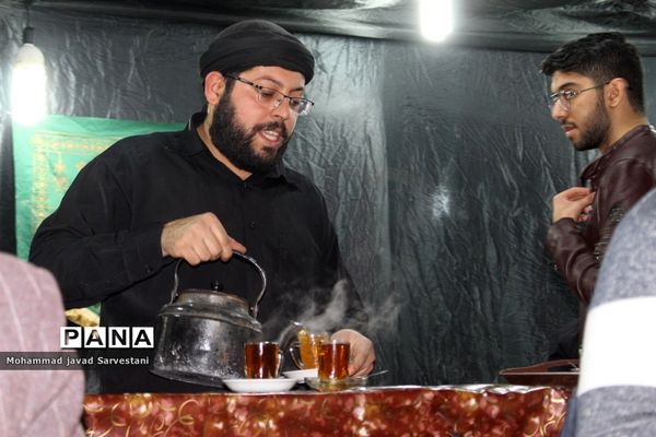 موکب بانوی بی حرم و غرفه نقاشی  فاطمیه در بوشهر