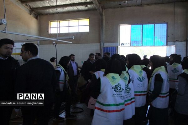 اردوی 250 نفری مهارتی، تشکیلاتی پیشتازان شهرستان زهک در شمال استان سیستان و بلوچستان