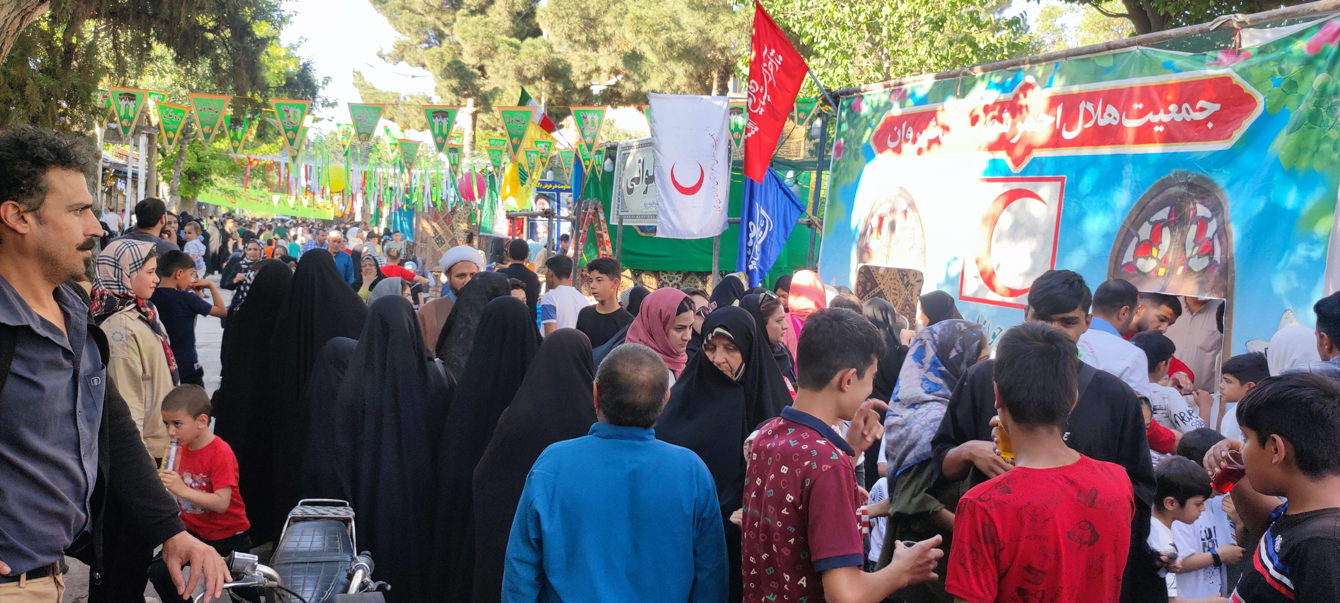 جشن بزرگ عید غدیر در موکب های شیروان