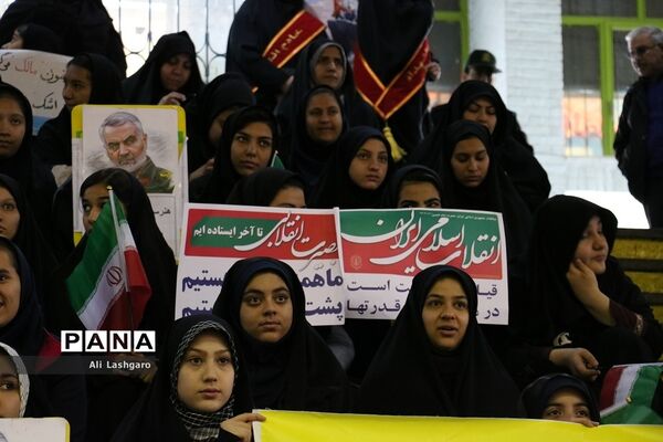 مانور یاوران انقلاب در شهرستان سمنان