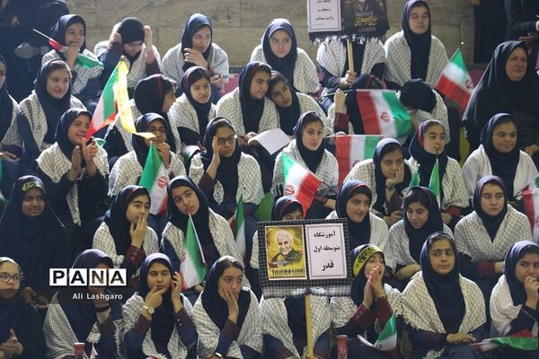 مانور یاوران انقلاب در شهرستان سمنان