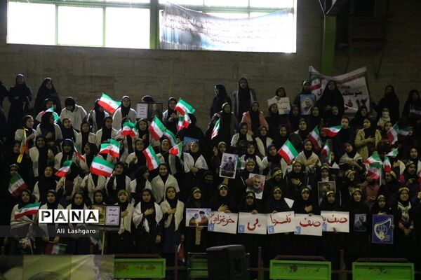 مانور یاوران انقلاب در شهرستان سمنان