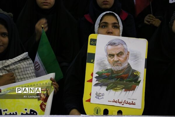 مانور یاوران انقلاب در شهرستان سمنان