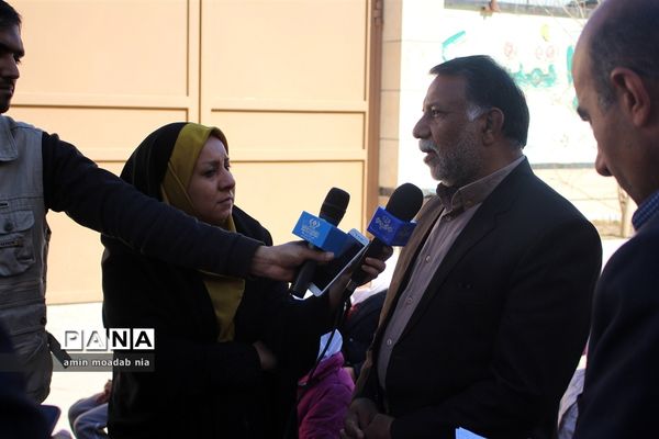 مراسم محوری سیل مهربانی در ناحیه یک زاهدان