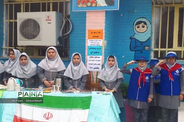 مراسم سیل مهربانی هم کلاسی ها در شهرستان امیدیه