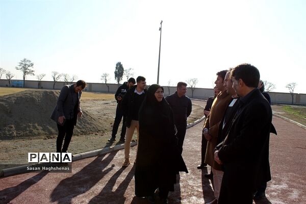 افتتاح پیست دو و میدانی ورزشگاه امام خمینی (ره) آموزش و پرورش اسلامشهر