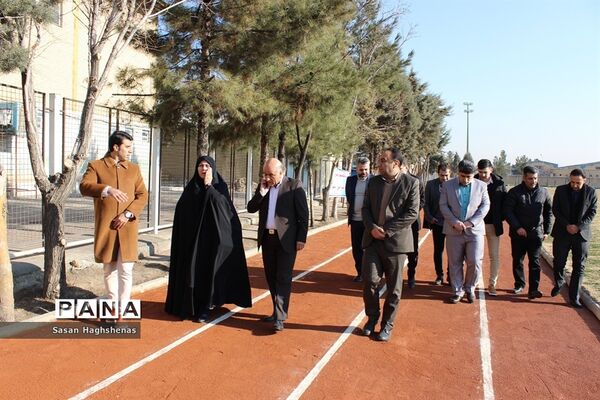 افتتاح پیست دو و میدانی ورزشگاه امام خمینی (ره) آموزش و پرورش اسلامشهر
