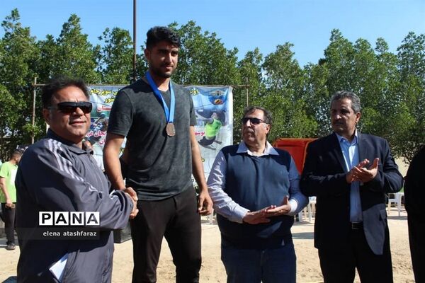قهرمانی برازجان در مسابقات هندبال ساحلی سوپر جام استعدادهای برتر نوجوانان کشور