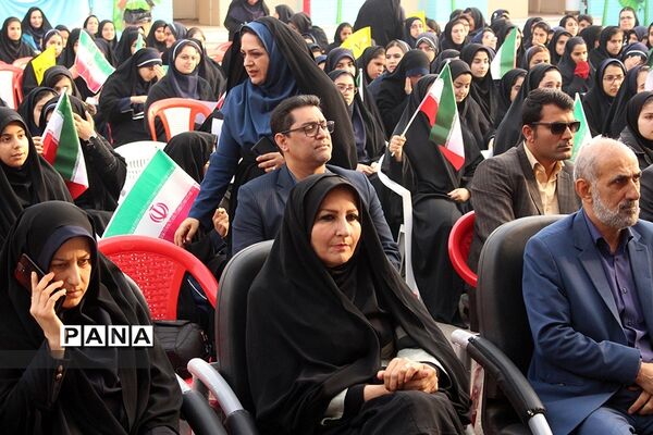 آیین استانی نواخته شدن زنگ انقلاب در اهواز