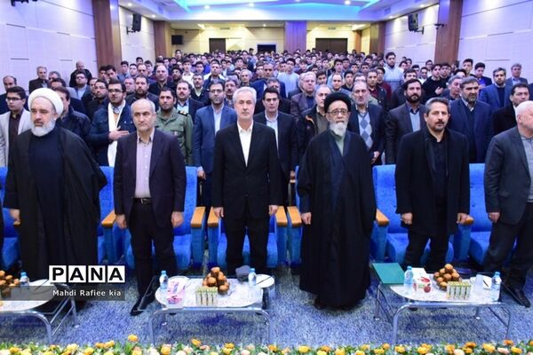 مراسم نواختن زنگ انقلاب و آغاز رسمی جشن های چهل و یکمین سالگرد پیروزى انقلاب اسلامى در آذربایجان شرقی