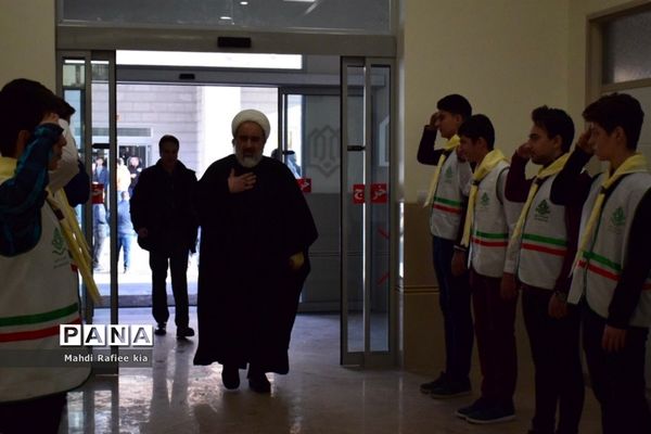 مراسم نواختن زنگ انقلاب و آغاز رسمی جشن های چهل و یکمین سالگرد پیروزى انقلاب اسلامى در آذربایجان شرقی