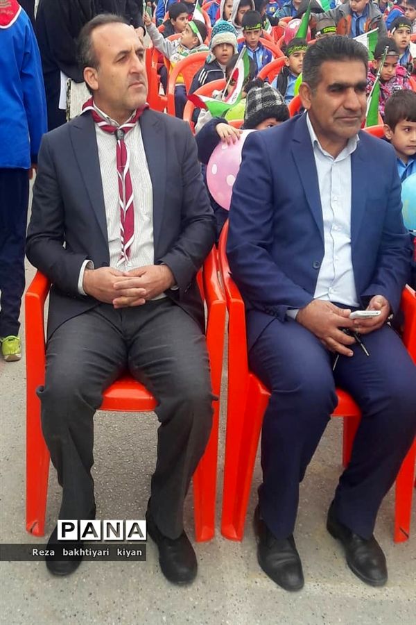 نواختن طنین زنگ انقلاب در مسجدسلیمان