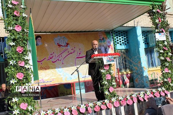 مراسم نواخته شدن زنگ انقلاب اسلامی در شهرستان اسلامشهر