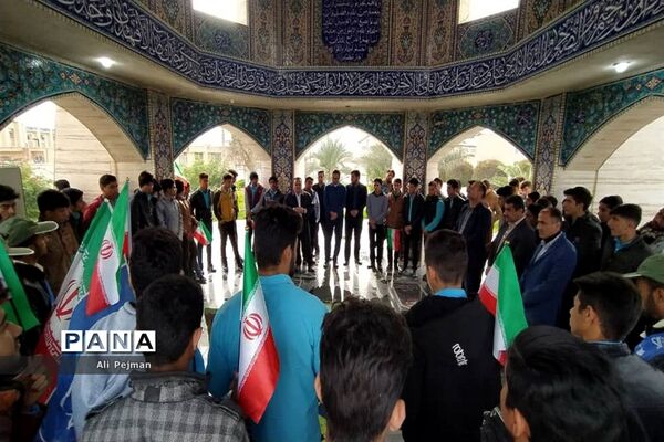 زنگ انقلاب  در دبیرستان سعادت شبانکاره