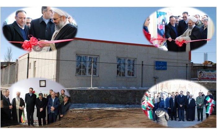 افتتاح دبستان دو کلاسه مشارکتی روستای دیزبین اهر