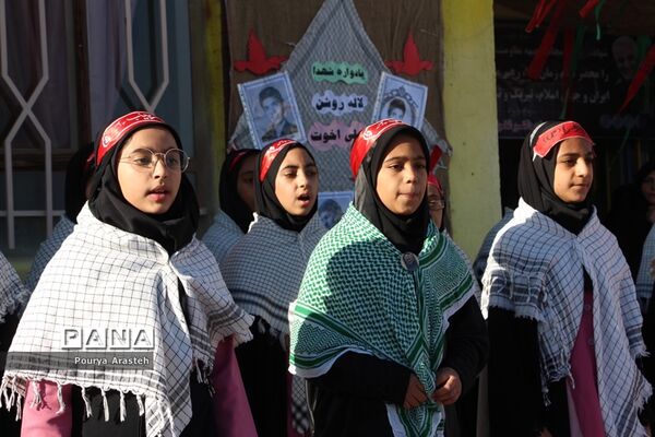 طرح ملی لاله های روشن یادواره شهید اخوت در دبستان شهید غفرانی
