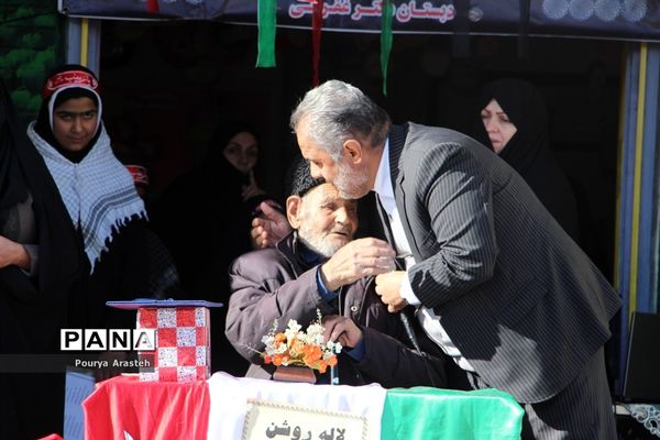 طرح ملی لاله های روشن یادواره شهید اخوت در دبستان شهید غفرانی