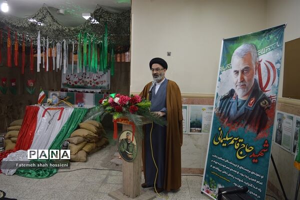 تشیع پیکر شهید گمنام در مراسم میهمانی لاله های روشن  فیروزکوه
