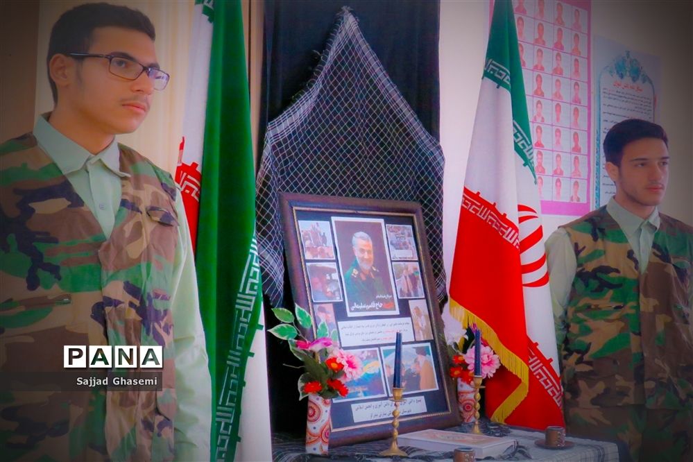 یادواره شهدای دانش آموزی در غرب گلستان