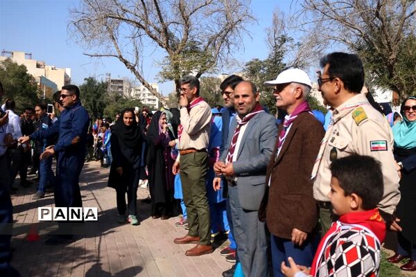 همایش ۲۰۰۰نفری یاوران انقلاب پیشتازان ناحیه ۴ اهواز