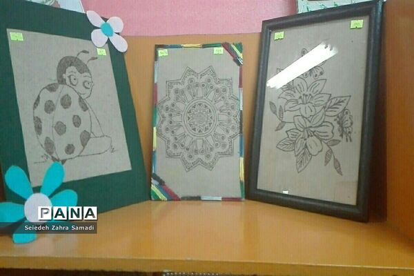 بازارچه هنرهای دستی دانش آموزی در شهرستان ملارد