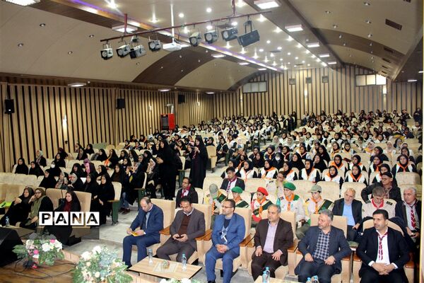 برگزاری همایش یاوران انقلاب سازمان دانش آموزی در استان البرز