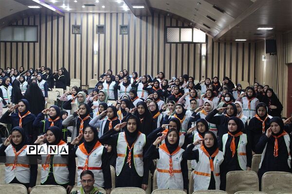 برگزاری همایش یاوران انقلاب سازمان دانش آموزی در استان البرز