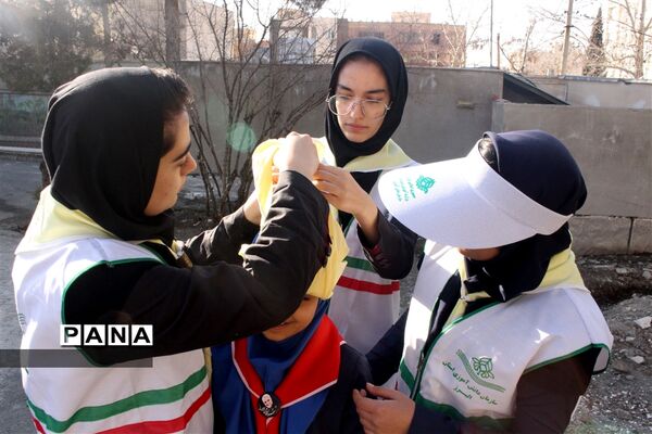 برگزاری همایش یاوران انقلاب سازمان دانش آموزی در استان البرز