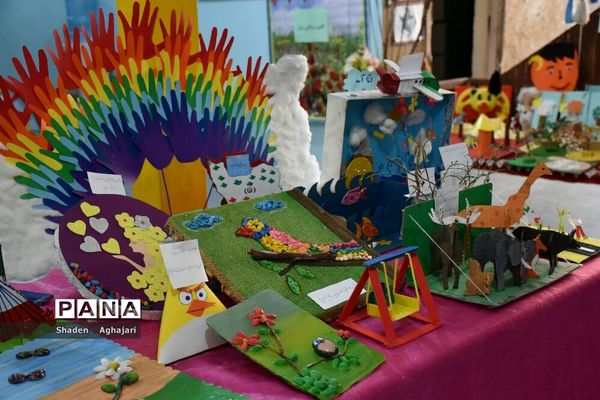 جشنواره سازه های خلاق ویژه پیش دبستانی ها شهرستان امیدیه