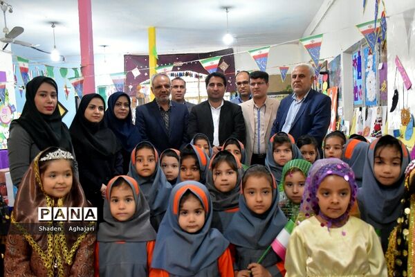 جشنواره سازه های خلاق ویژه پیش دبستانی ها شهرستان امیدیه