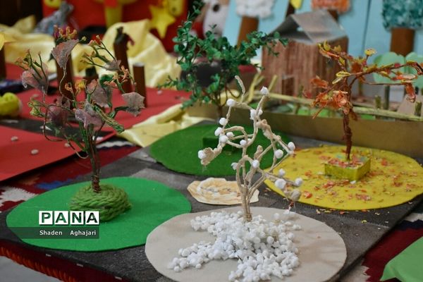 جشنواره سازه های خلاق ویژه پیش دبستانی ها شهرستان امیدیه