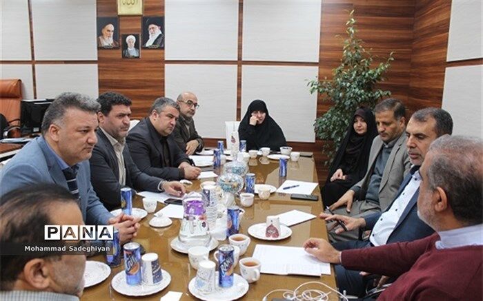 جلسه مدیران آموزش و پرورش مناطق جنوبی شهرتهران در منطقه19