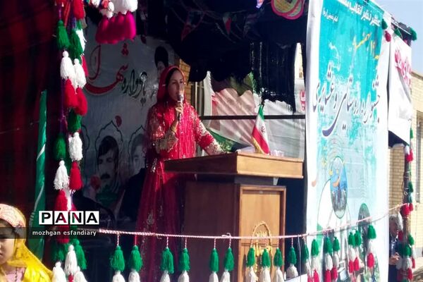 جشنواره عشایری ایل خمسه به مناسبت دهه فجر در نی ریز